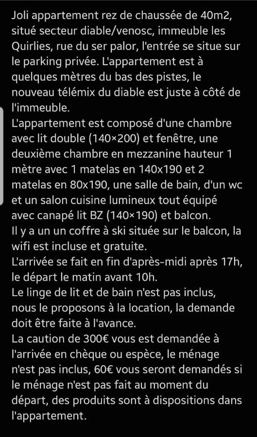 דירות Location Les Deux Alpes, Pieds Des Pistes. 6 Pers מראה חיצוני תמונה